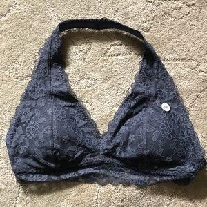 Hollister gray bralette